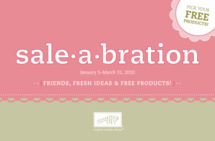 Sale-A-Bration Jan 5-March 31, 2010