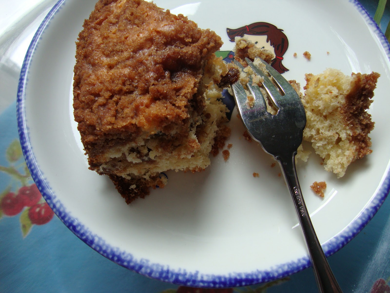 Baking and Creating with Avril Oatmeal Raisin Cookie COFFEE CAKE