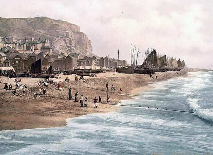 These photos of old England were made in 1890s Color+Photographs+of+Old+England