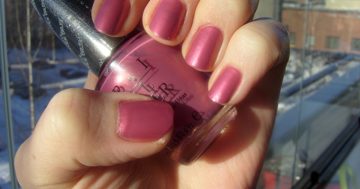 OPI Nail Lacquer in Mauve-Lous Memories - wide 5