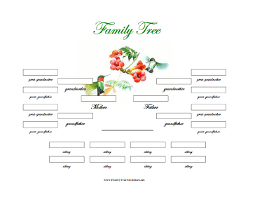 family tree templates family tree forms 5 generation pedigree chart