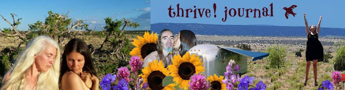 thrive! journal ~ healing ourselves and the earth
