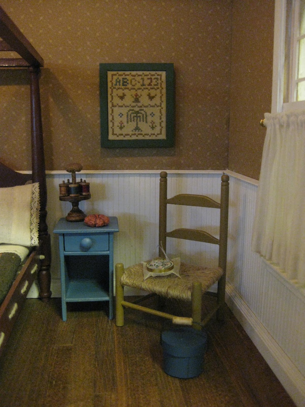 Judith in Montana Hitty's Bedroom