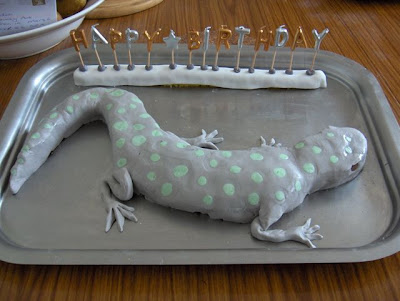 Gecko Cake