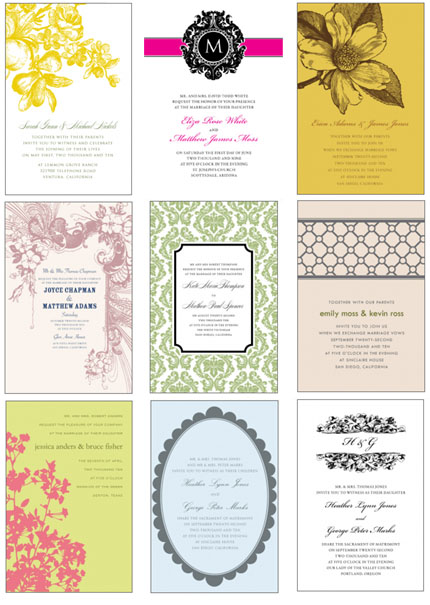  bridal showers birthday party invitations or whatver else you want