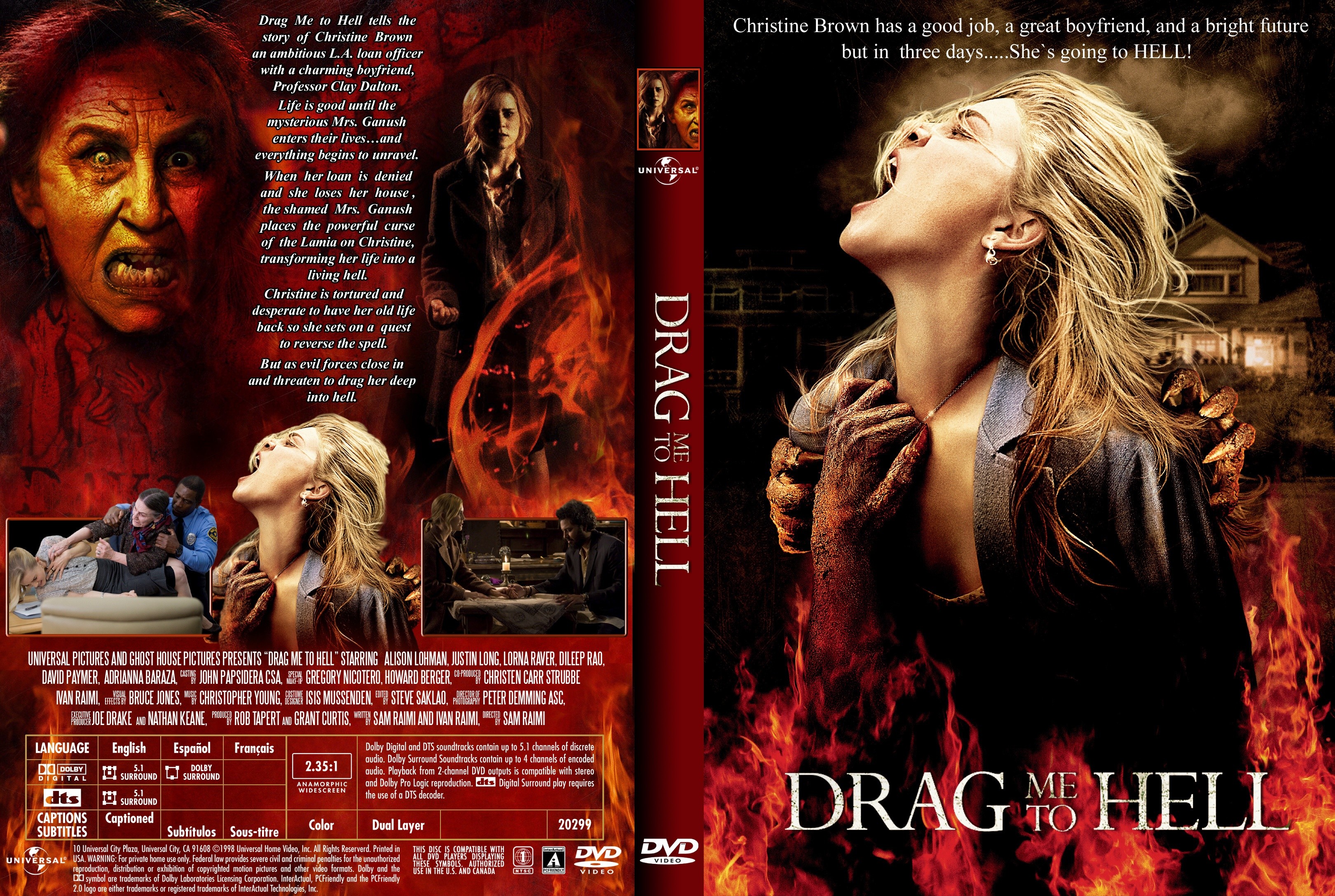 drag me to hell posters drag me to hell posters