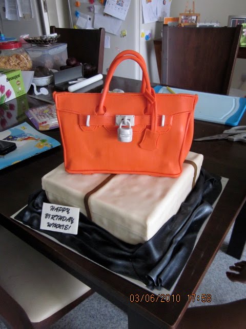 Birkin Bag Cake