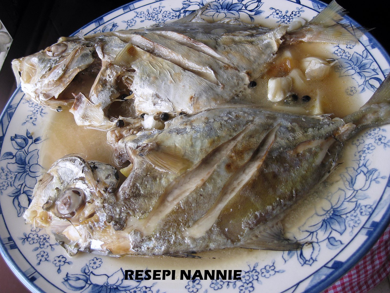 RESEPI NANNIE IKAN CERMIN KUKUS