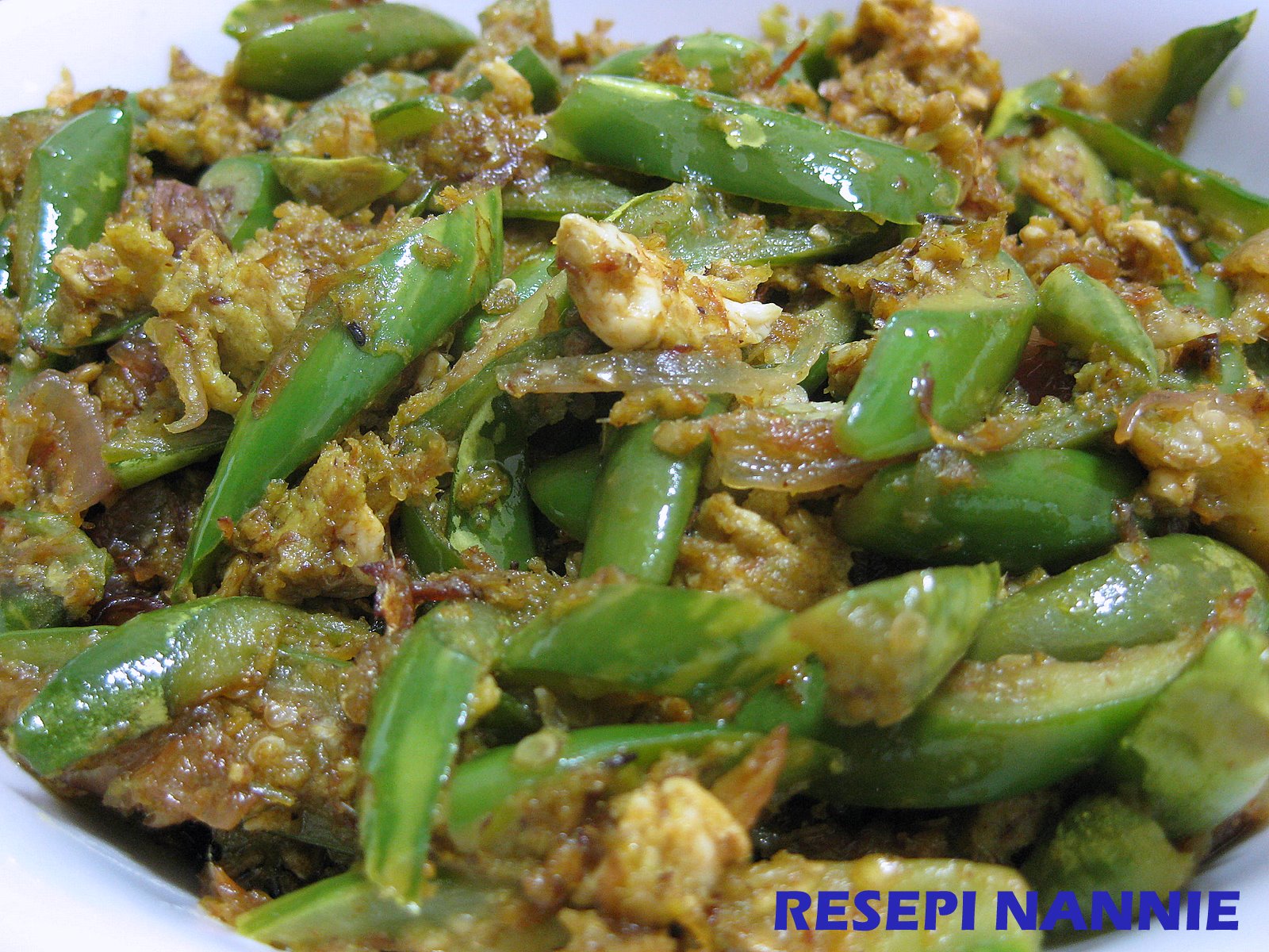 Resepi Nannie Tumis Terung Telunjuk