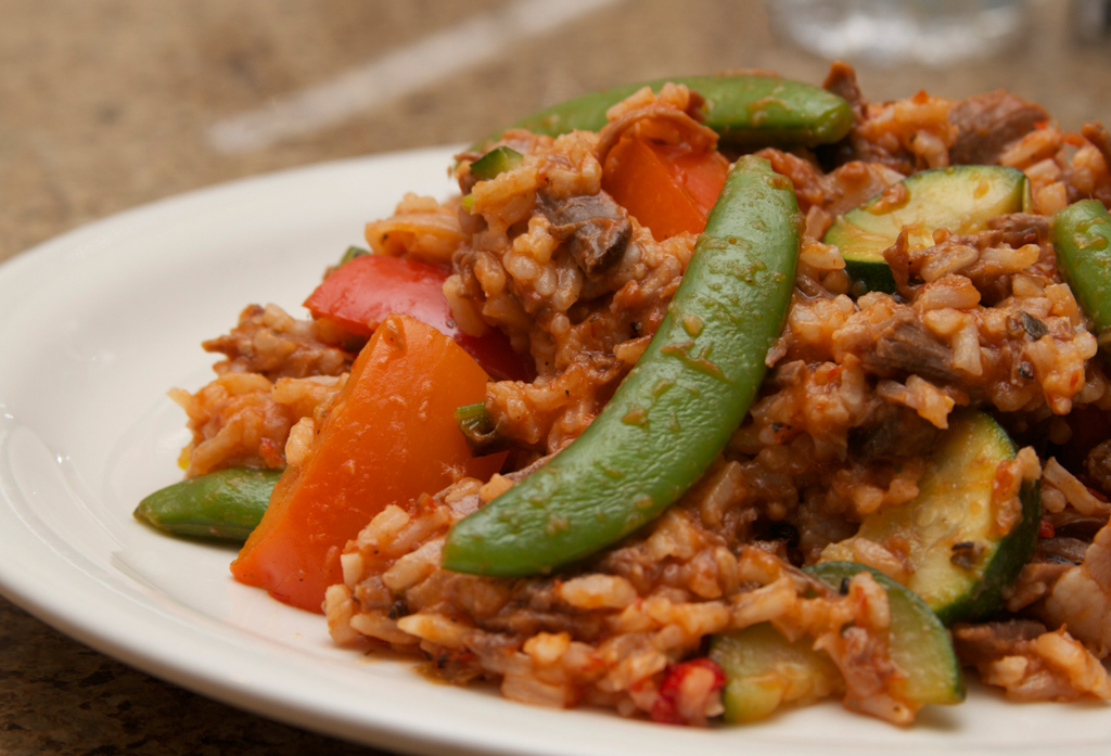 Check The Fridge Roast Beef Jambalaya