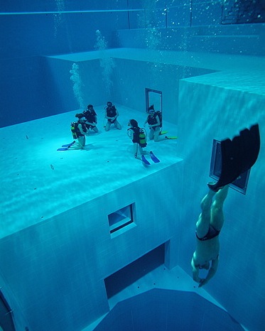 pool deepest swimming nemo pools spa diving