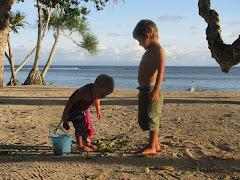 Kids at the beach