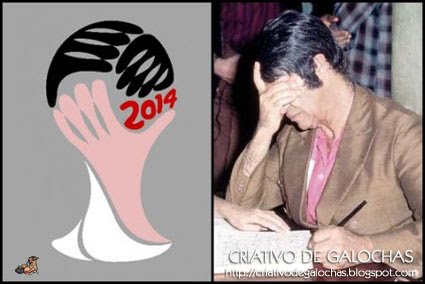 Logomarca da Copa do Mundo de 2014 - Chico Xavier Logomarca da Copa do Mundo de 2014 - Chico Xavier