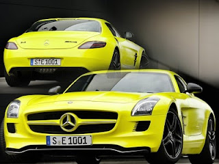 2010 Mercedes-Benz Sports Cars SLS AMG E-Cell Concept