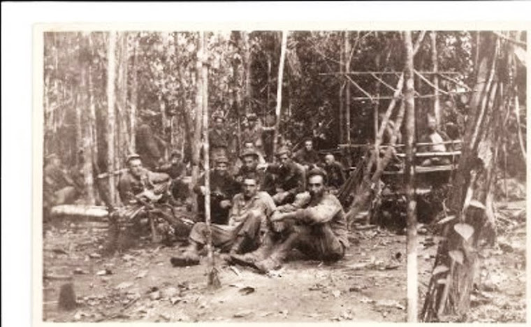 Al Braun with Squadron - New Caledonia 1944