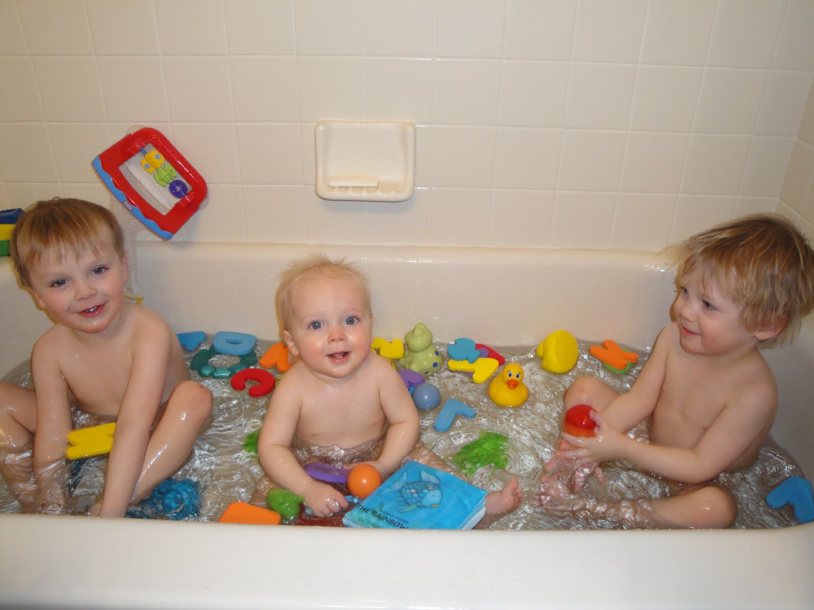 6 under 60 Bath time