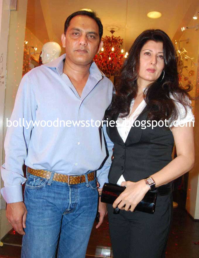 Kim Honeymoon: Pictures of Mohammad Azharuddin With Wife Sangeeta ...