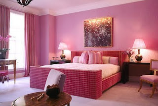 Pink and White Design, Romantic Bedrooms