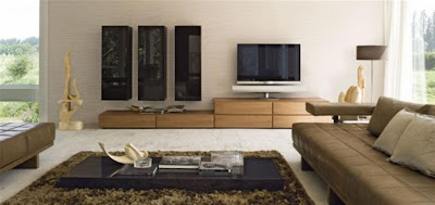living room wall units