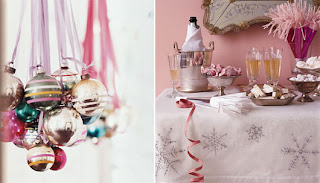 Dining Room Decorated in Celebration of Christmas Day