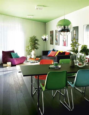 Sweden Wooden House Interior Dining room Design