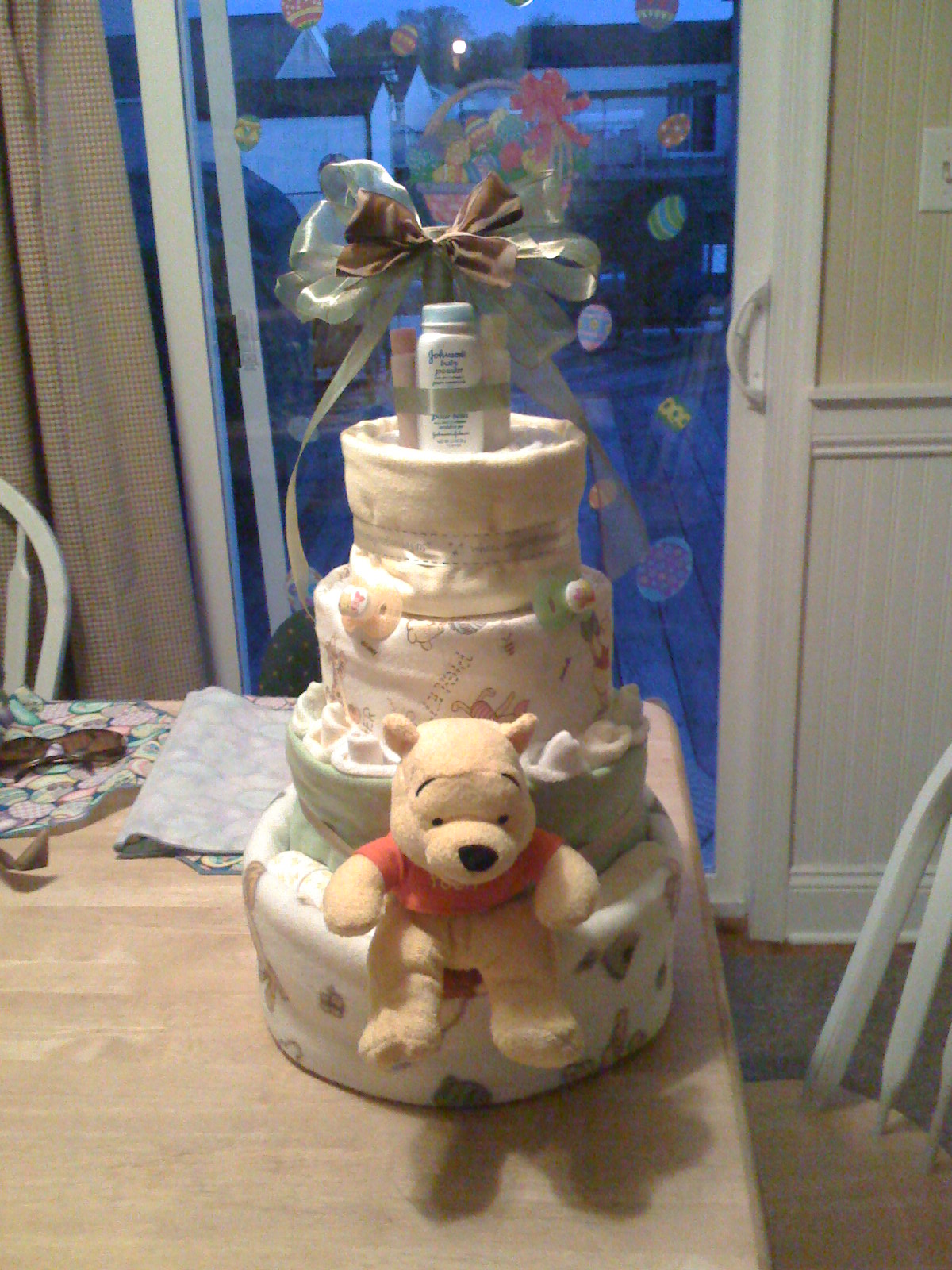 The Glamorous Side of Scrapping Diaper Cakes & Towel Cake