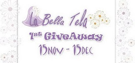 La Bella Tela 1st Giveaway