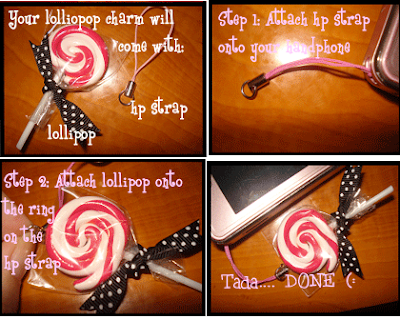 How to attach your lollipop onto your phone: How to attach your lollipop onto your phone: