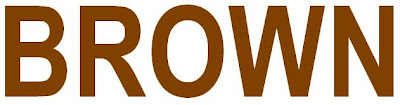 brown