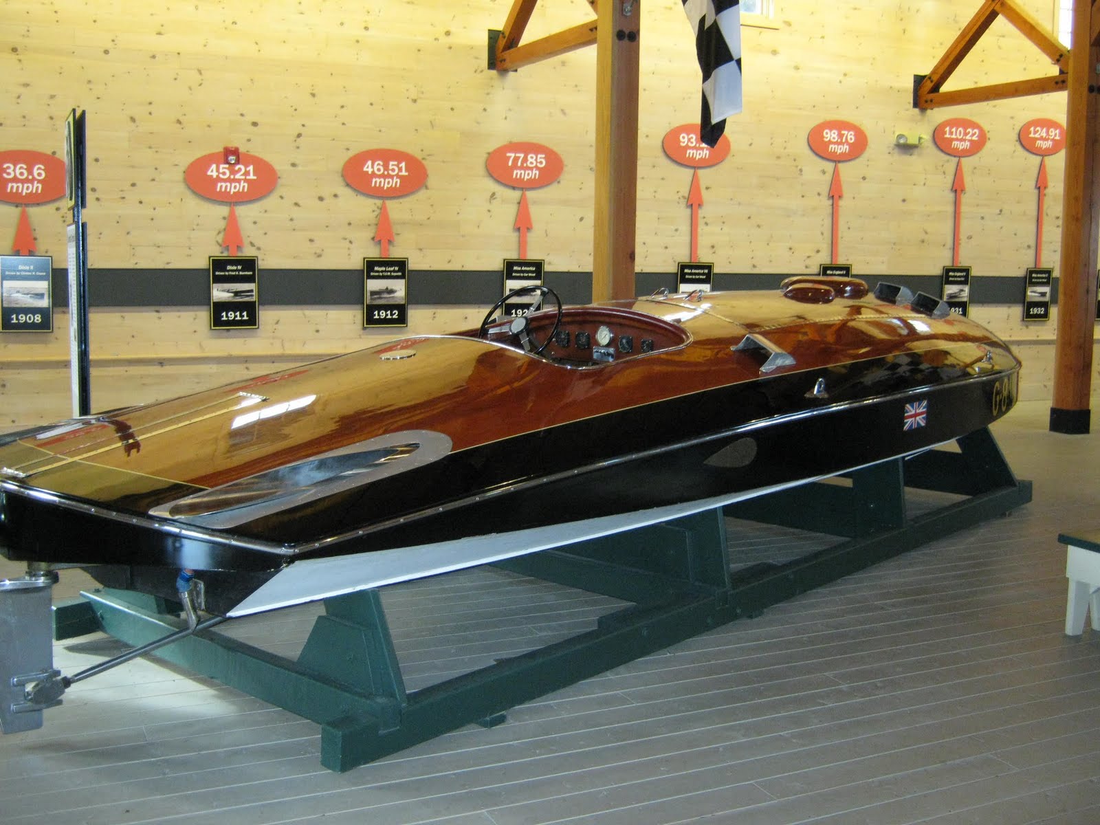 Quest For Speed Exhibit in Clayton, NY Classic Boats / Woody Boater