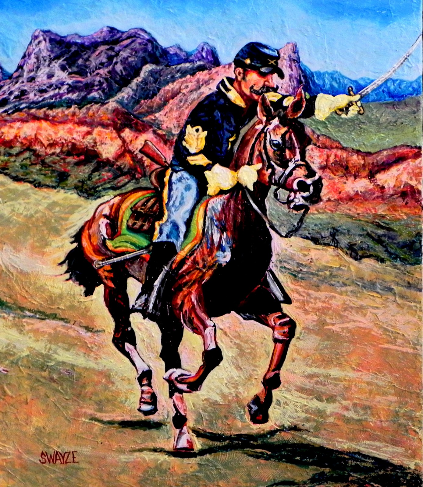 SWAYZEart "Flanking Maneuver Right"