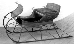 Portland cutter - one horse open sleigh