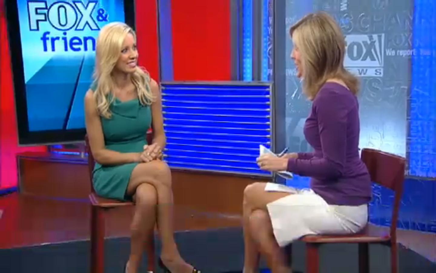 Courtney Friel, Alisyn Camerota and Gretchen Carlson this June. 