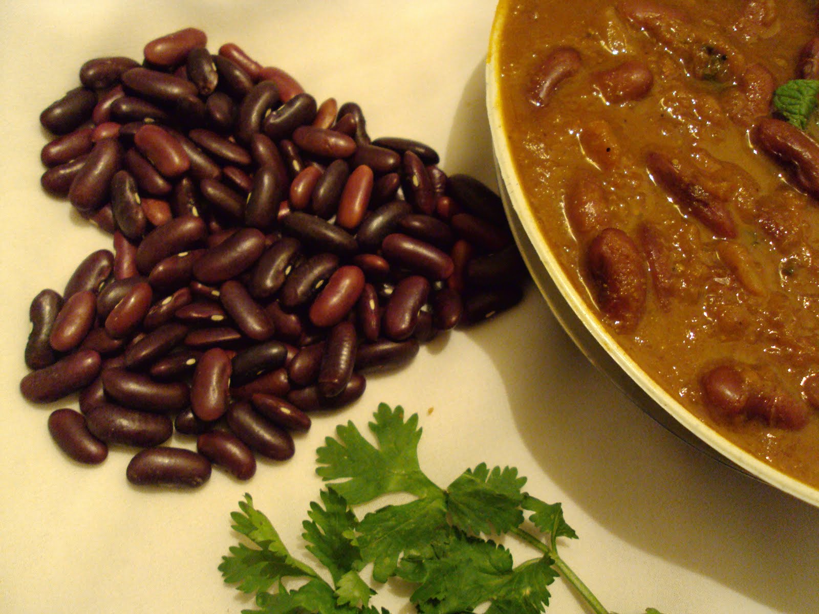 white rajma