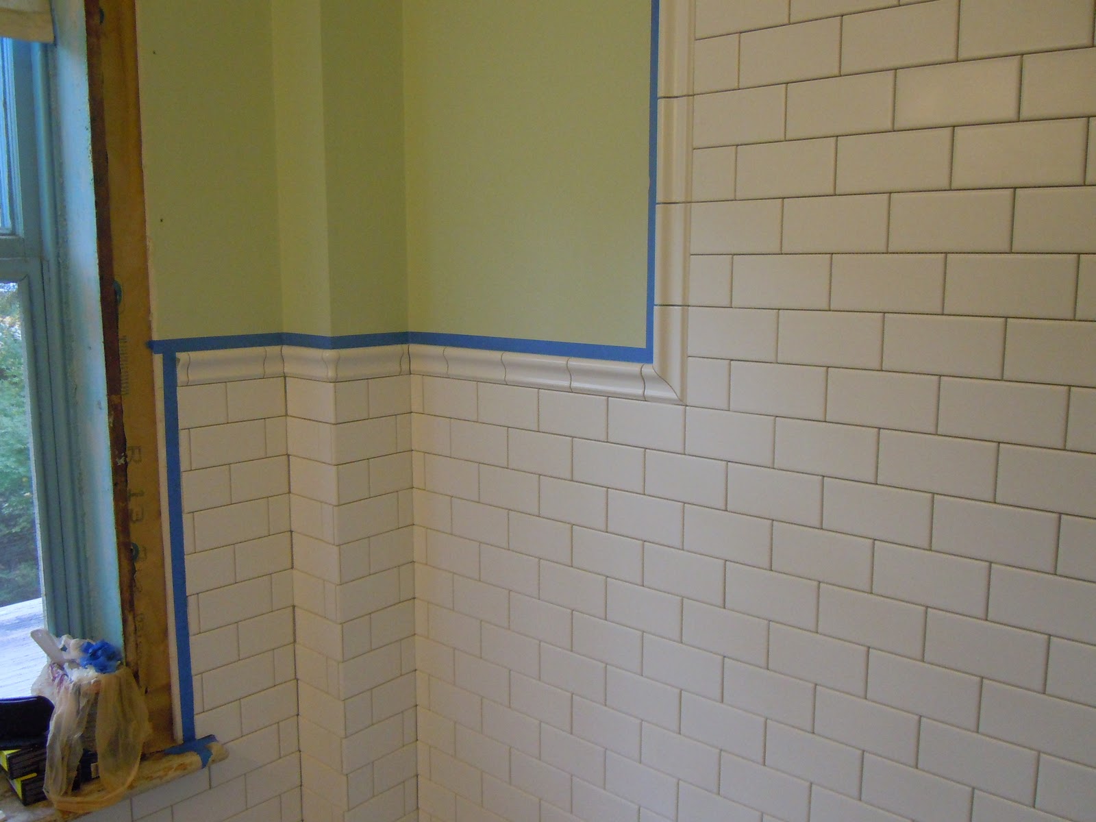 Forest Hall Grouting Bathroom Wall Tiles