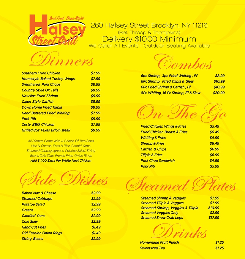 Soul Food Catering Prices Soul Food Catering Prices