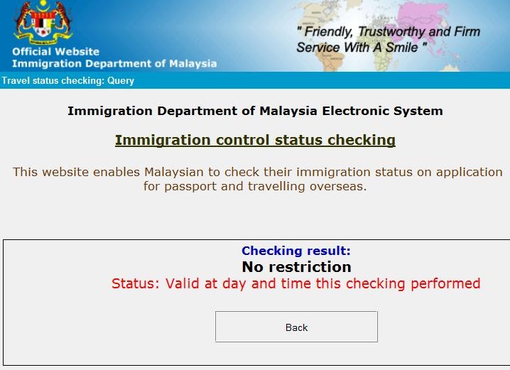 Imigresen malaysia passport