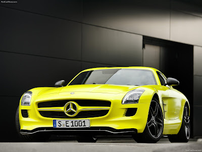 Mercedes SLS AMG E-Cell Concept