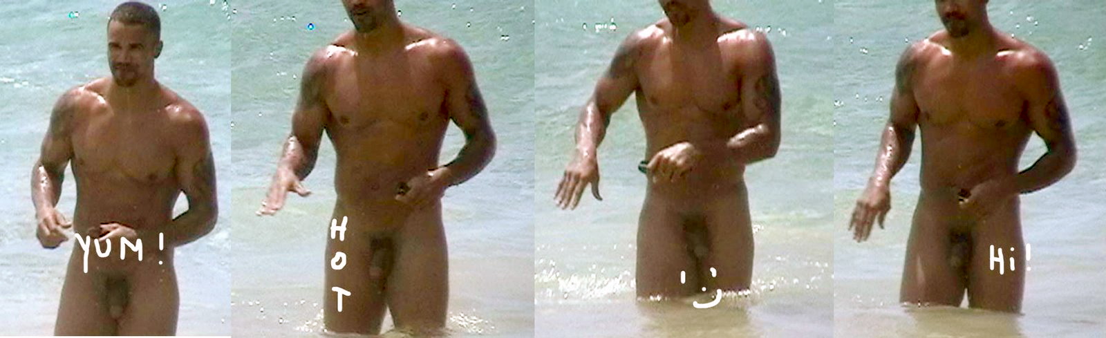 Shemar Moore (Mentes Criminales) pillado desnudo.