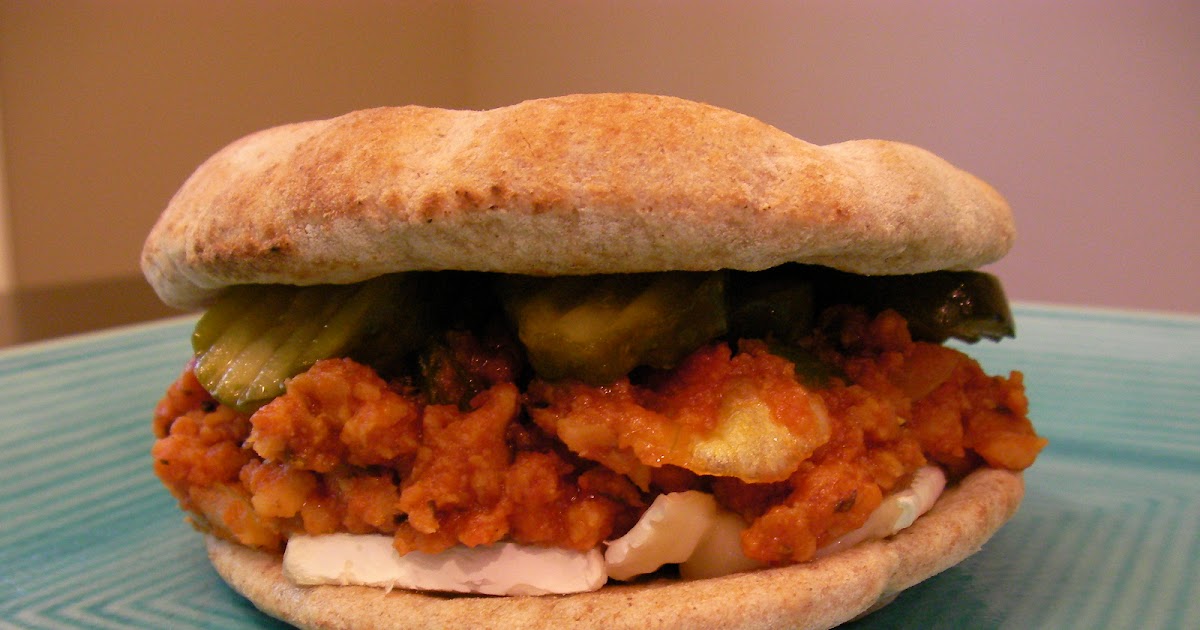 The Everyday Vegetarian TVP Sloppy Joes