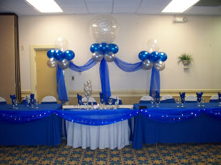 royal silver table decorations centerpieces decor tables balloon backdrop custom fabric designs head event company weddings gold reception decorating partypeoplecc