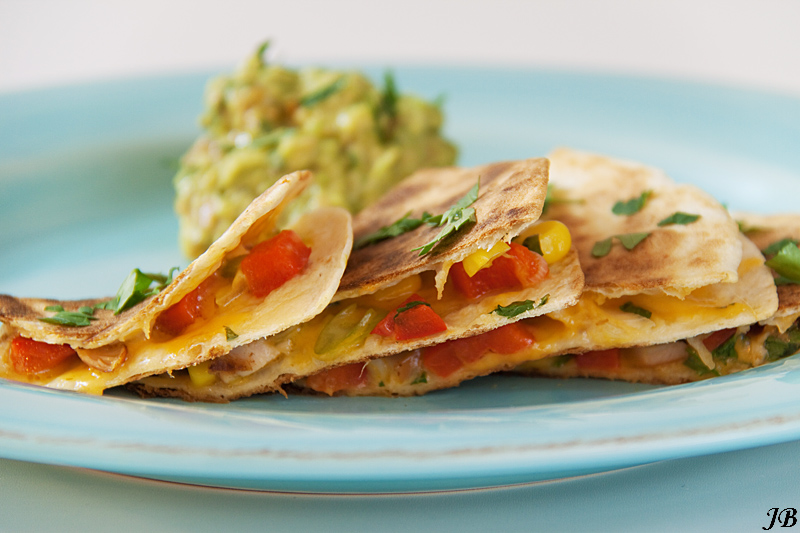 Carolines blog Quesadilla's met guacamole