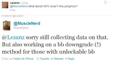 to downgrade baseband on