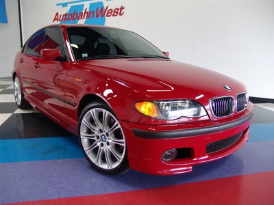 Car Man 2003 Red Bmw 330i With Zhp Package Picture