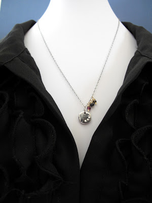 silver modern charm body spirit yoga inspired