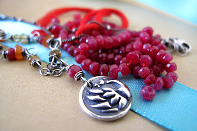 silver phoenix fire charm jewelry necklace