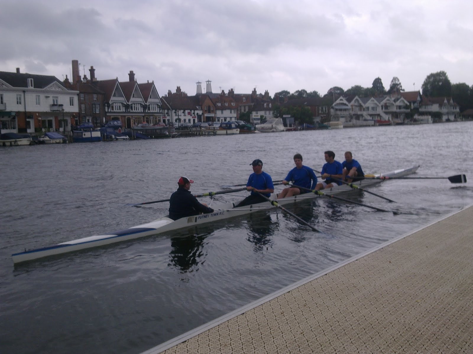 Rowing the Thames for GBS