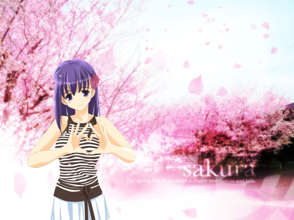 The World of Anime: Springs Sparkling Sakura