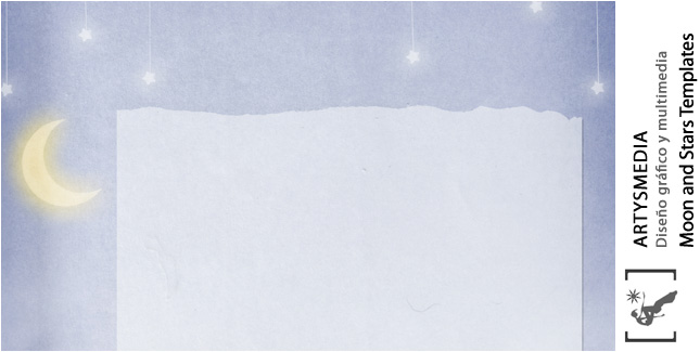 Moon and Stars Templates