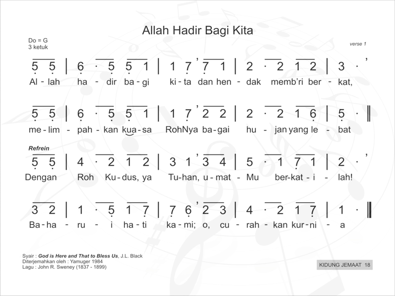 The Worship Song Allah Hadir Bagi Kita